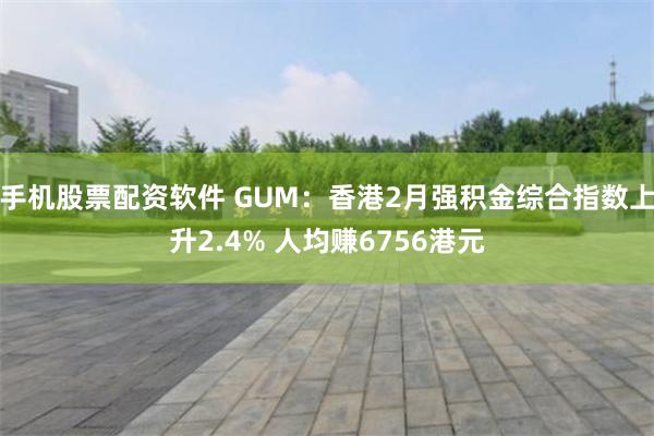 手机股票配资软件 GUM：香港2月强积金综合指数上升2.4% 人均赚6756港元