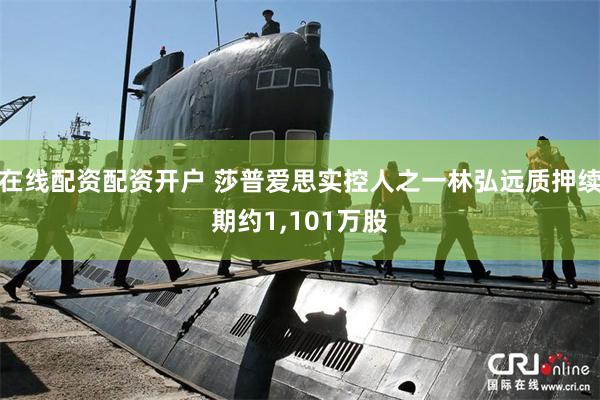 在线配资配资开户 莎普爱思实控人之一林弘远质押续期约1,101万股