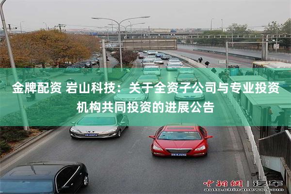金牌配资 岩山科技：关于全资子公司与专业投资机构共同投资的进展公告